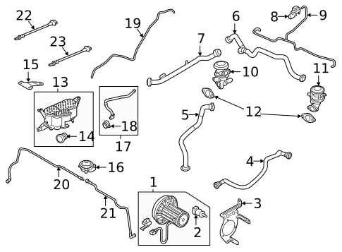 Emission Components for 2017 Audi A6 Quattro #0