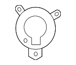 5029228AA - Electrical: Fog Lamp Bracket for Chrysler: 300 | Dodge: Journey, Viper | Jeep: Wrangler Image