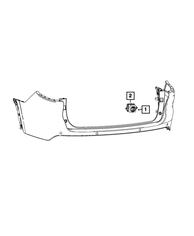 68574169AB - Electrical: Rear Pedestrian Alert Speaker for Mopar Image