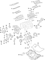 KT4Z6049D - Engine: Cylinder Head for Ford: Edge | Lincoln: Nautilus Image
