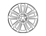 403003JA2C - Suspension: Wheel, Alloy for Nissan: Pathfinder Image