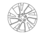 403009PM0A - Suspension: Wheel, Alloy for Nissan: Pathfinder Image