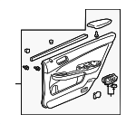 83750SDCA31ZD - Body: Door Trim Panel for Honda: Accord Image