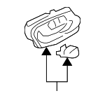 72620SDAA02ZB - Body: Handle, Inside for Honda: Accord Image