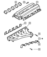 5037192AG - : Intake Manifold for Mopar Image