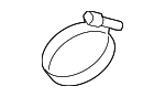 9611130930 - Engine: Intake Hose Clamp for Toyota: 4Runner, Sienna Image