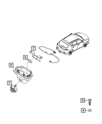 68724363AA - Electrical: Camera for Mopar Image