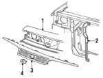 F3AZ8190A - Body: Front Panel for Ford Image