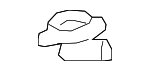 4K8877939 - Body: Drain Hose Connector for Audi Image