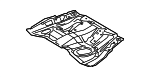 5821147050 - Body: Center Floor Pan for Lexus: CT200h, HS250h Image