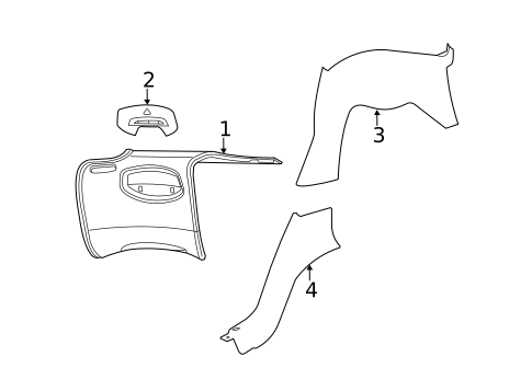 Quarter Panel for 2013 SRT Viper #0
