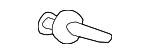 92152036 - Body: Sill Trim Rivet for Saab Image