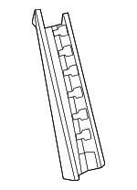 51355A2F9E3 - Body: Trim Molding for BMW: 740i, 750e xDrive, 760i xDrive, i7 Image