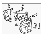 23273327 - Body: Door Trim Panel for GM Image