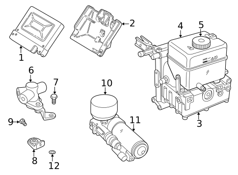 Anti-Lock Brakes for 1999 Land Rover Range Rover #0