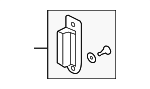 7L0498871 - HVAC: A/C Condenser Mount for Audi Image