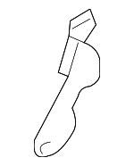 41147145328 - Body: Inner Wheelhouse Holder for BMW: 1 Series M, 128i, 135i, 135is, 328i, 328i xDrive, 328xi, 335i, 335i xDrive, 335is, 335xi, M3, X1 Image