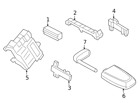 Keyless Entry Components for 2023 Ford Expedition #0