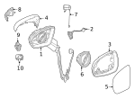 999061902 - Body: Signal Lens for Mercedes-Benz Image