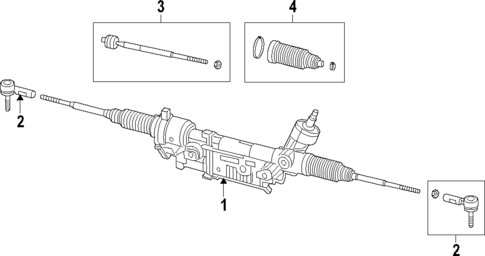 Steering Gear & Linkage for 2020 Ram 1500 #1