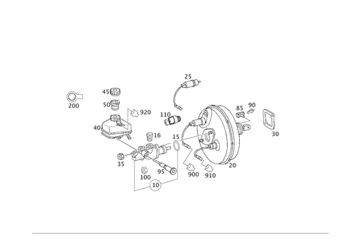 Brake Booster for 2018 Mercedes-Benz G550 4x4 #0