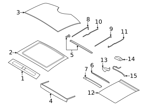 Roof for 2017 Lincoln Continental #0