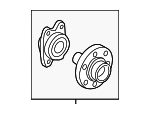 4K0407621B - Brakes: Hub &amp; Bearing for Audi Image