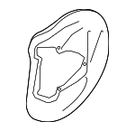8W0615312E - Brakes: Splash Shield for Audi Image