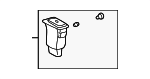 8494033010 - Body: Control Switch for Lexus: ES300, ES330 Image