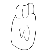 33301SA0741 - Electrical: License Lmp Bulb for Honda: Accord, Civic, CR-V, CR-Z, CRX, Insight, Odyssey, Pilot, Prelude, S2000 Image