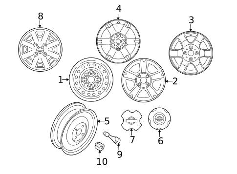 Wheels for 2000 Nissan Sentra #0