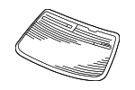 73211S3MA00 - : Back Glass for Acura Image
