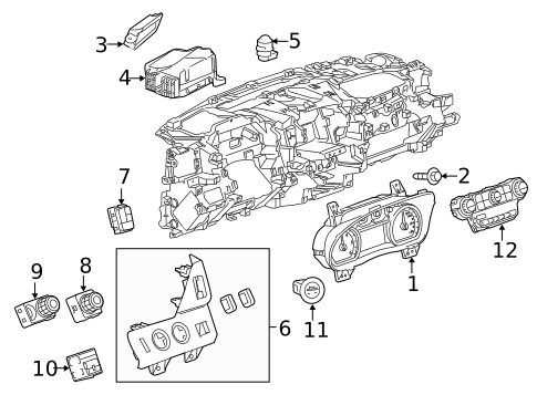 Controls for 2016 GMC Yukon #0