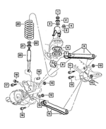 52039039 - : Front Coil Spring for Mopar Image