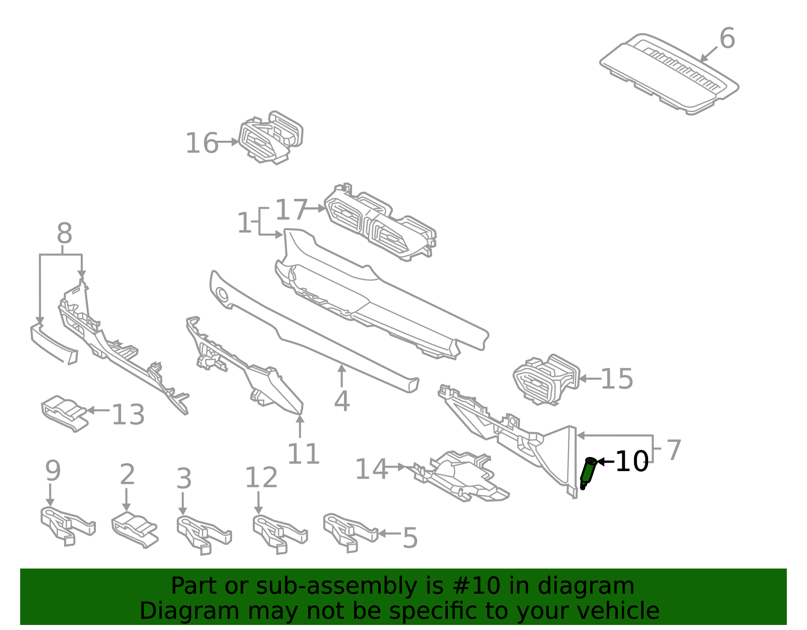 まなページ BHN1-64-08X | 2014-2025 Mazda Glove Box Frame Damper | Palladino
