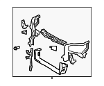 532100T012 - Body: Radiator Support for Toyota: Venza Image