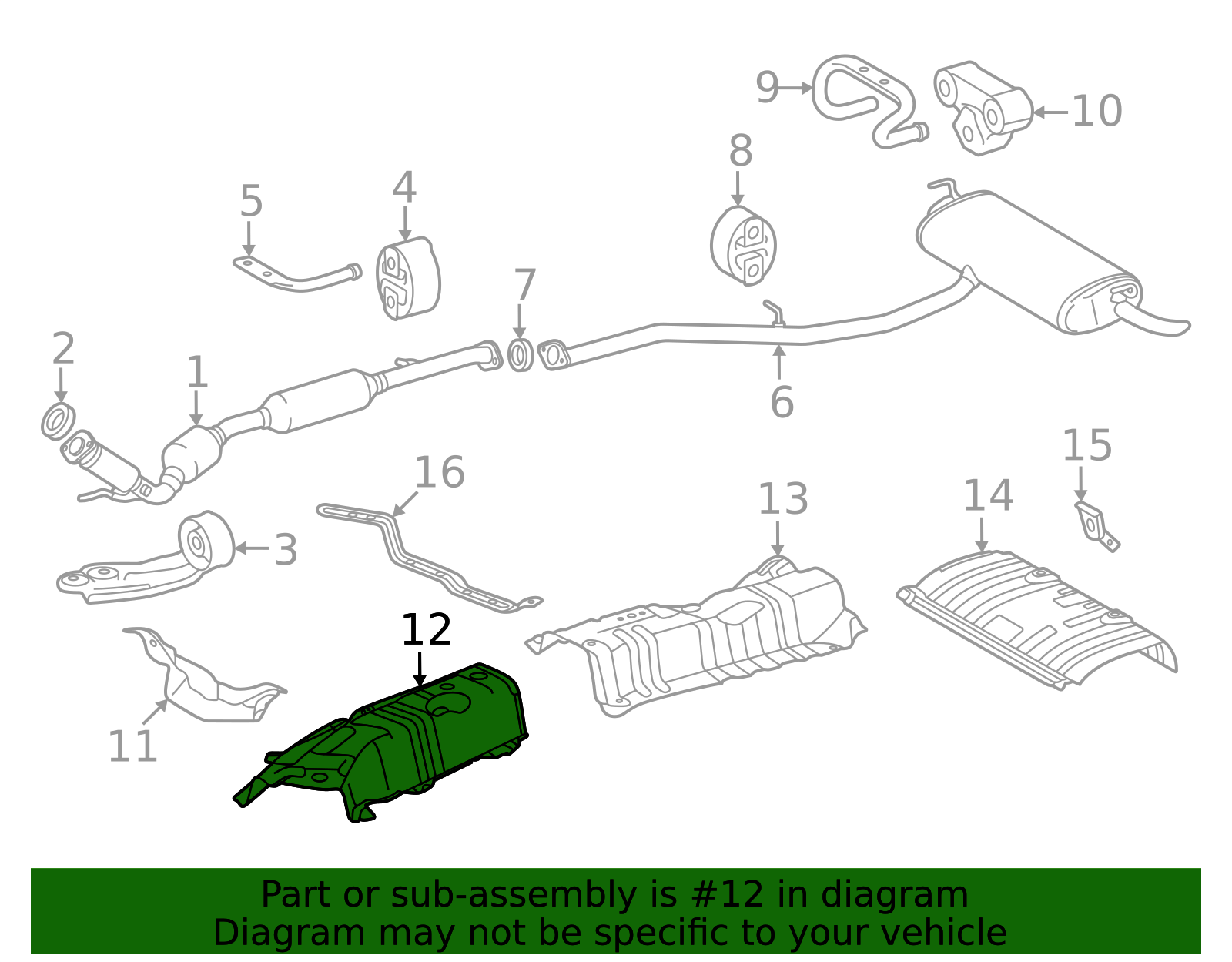 2023-2025 Toyota Center Shield 58153-30050 | Toyota Parts Center