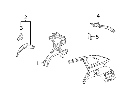 Inner Structure for 2004 Kia Rio #0