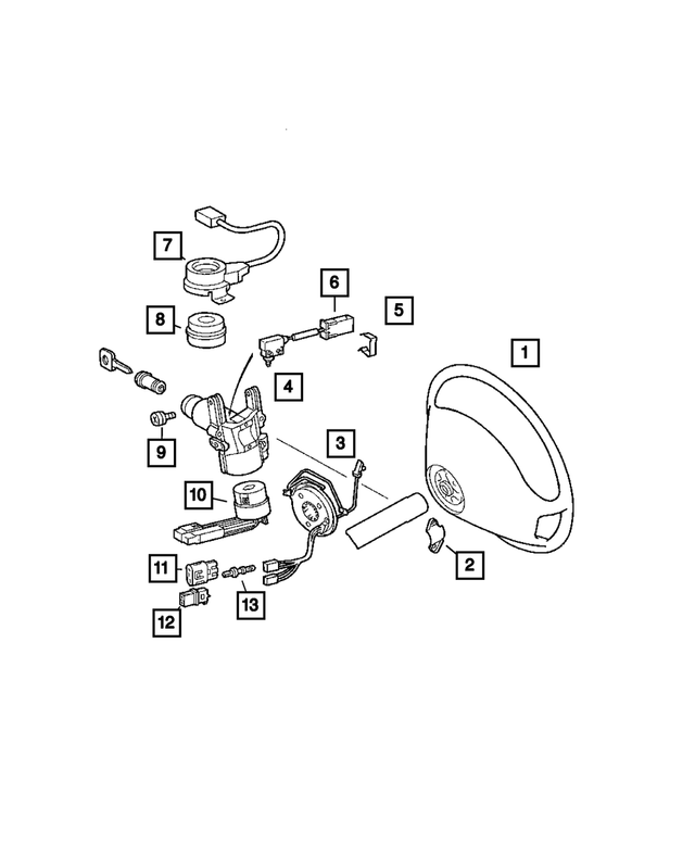 5104092AA - Steering: Steering Column Lock Housing for Mopar Image
