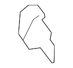 51119854132 - : 2023-2024 BMW X7 - Tow Eye Cap for BMW: X7 Image