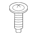 7146986938 - Body: License Bracket Screw for BMW Image
