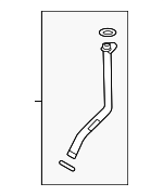 AJ814210 - Engine: Oil Outlet Tube for Jaguar: E-Pace Image
