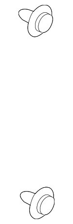 8231527000 - Body: Door Trim Panel Fastener for Kia: Amanti, Cadenza, EV6, Forte, Forte Koup, Optima, Rio, Rondo, Sedona, Seltos, Sorento, Soul, Soul EV, Sportage Image