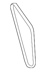 119204S100 - Cooling System: Accessory Drive Belt for Nissan Image