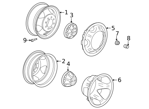 Wheels for 2023 Chevrolet Silverado 3500 HD #0