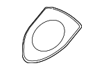 9P1853611 - Body: Emblem Pad for Porsche Image
