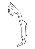 7P6809695 - Body: Lower Pillar Lower Reinforced for Volkswagen: Touareg Image