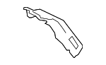 7P6809071 - Body: Rear Pillar Upper Reinforced for Volkswagen: Touareg Image
