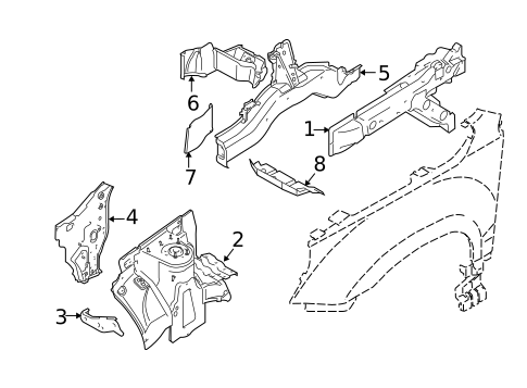 Inner Components for 2006 Suzuki Grand Vitara #0