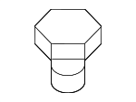 11137535106 - Engine: Drain Plug for BMW Image
